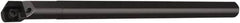 Seco - 16mm Min Bore Diam, 8" OAL, 1/2" Shank Diam, A08-SCLCR Indexable Boring Bar - 1-1/2" Max Bore Depth, CC..3 Insert, Screw Holding Method - Americas Industrial Supply