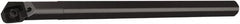 Seco - 16mm Min Bore Diam, 8" OAL, 1/2" Shank Diam, A08-SCFCR Indexable Boring Bar - 1-1/2" Max Bore Depth, CC..3 Insert, Screw Holding Method - Americas Industrial Supply