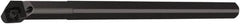 Seco - 12.8mm Min Bore Diam, 6" OAL, 3/8" Shank Diam, A06-SCFCR Indexable Boring Bar - 1-1/8" Max Bore Depth, CC..2 Insert, Screw Holding Method - Americas Industrial Supply