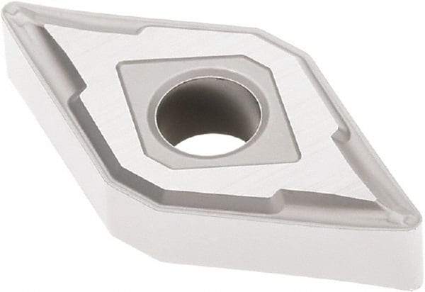 Seco - DNMG442 MF2 Grade TK1501 Carbide Turning Insert - Ti(C/N)/Al2O3/Cr Finish, 55° Diamond, 1/2" Inscr Circle, 1/4" Thick, 1/32" Corner Radius - Americas Industrial Supply