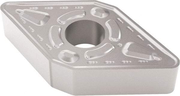Seco - DNMG442 M6 Grade TK1501 Carbide Turning Insert - Ti(C/N)/Al2O3/Cr Finish, 55° Diamond, 1/2" Inscr Circle, 1/4" Thick, 1/32" Corner Radius - Americas Industrial Supply