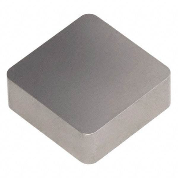 Seco - SNMA433 Flat Top Grade TK0501 Carbide Turning Insert - Ti(C/N)/Al2O3/Cr Finish, 90° Square, 1/2" Inscr Circle, 3/16" Thick, 3/64" Corner Radius - Americas Industrial Supply