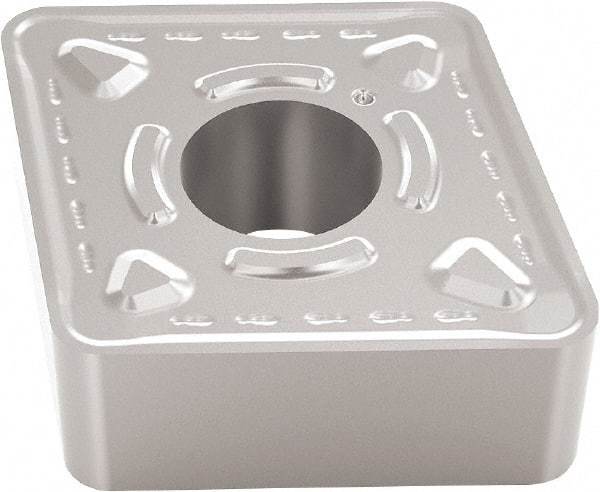 Seco - CNMG543 M6 Grade TK1501 Carbide Turning Insert - Ti(C/N)/Al2O3/Cr Finish, 80° Diamond, 5/8" Inscr Circle, 1/4" Thick, 3/64" Corner Radius - Americas Industrial Supply