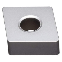 Seco - CNMA431 Flat Top Grade TK0501 Carbide Turning Insert - Ti(C/N)/Al2O3/Cr Finish, 80° Diamond, 1/2" Inscr Circle, 3/16" Thick, 1/64" Corner Radius - Americas Industrial Supply