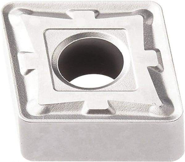 Seco - CNMG643 M3 Grade TP3501 Carbide Turning Insert - TiCN/Al2O3 Finish, 80° Diamond, 3/4" Inscr Circle, 1/4" Thick, 3/64" Corner Radius - Americas Industrial Supply