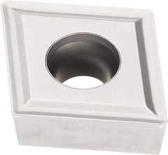 Seco - CCMT53.52 M3 Grade TK1501 Carbide Turning Insert - Ti(C/N)/Al2O3/Cr Finish, 80° Diamond, 5/8" Inscr Circle, 7/32" Thick, 1/32" Corner Radius - Americas Industrial Supply