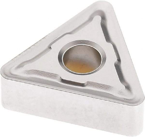 Seco - TNMG432 M5 Grade TP3501 Carbide Turning Insert - Ti(C/N)/Al2O3 Finish, 60° Triangle, 1/2" Inscr Circle, 3/16" Thick, 1/32" Corner Radius - Americas Industrial Supply