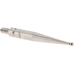 SPI - 1mm Ball Diam, Stainless Steel, Ball Test Indicator Contact Point - 20.8mm Contact Point Length, Use with SPI Integral Series - Americas Industrial Supply