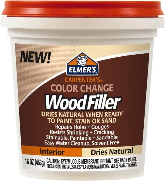 Elmer's - 16 oz Jar Wood Filler - Natural - Americas Industrial Supply