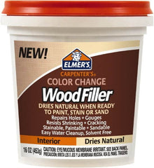 Elmer's - 16 oz Jar Wood Filler - Natural - Americas Industrial Supply