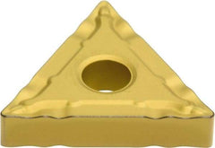 Sumitomo - TNMG331 ESX Grade AC830P Carbide Turning Insert - Al2O3 Finish, 60° Triangle, 3/8" Inscr Circle, 3/16" Thick, 1/64" Corner Radius - Americas Industrial Supply