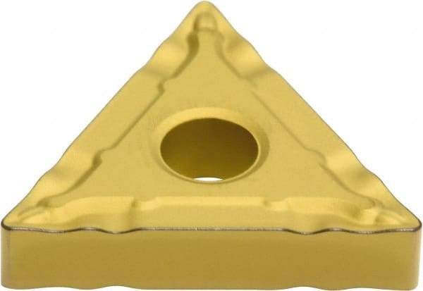 Sumitomo - TNMG332 ESX Grade AC830P Carbide Turning Insert - Al2O3 Finish, 60° Triangle, 3/8" Inscr Circle, 3/16" Thick, 1/32" Corner Radius - Americas Industrial Supply