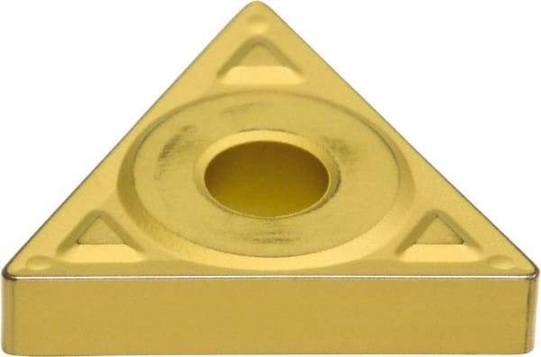 Sumitomo - TNMG432 ENK Grade AC820P Carbide Turning Insert - Al2O3 Finish, 60° Triangle, 1/2" Inscr Circle, 3/16" Thick, 1/32" Corner Radius - Americas Industrial Supply