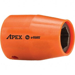 Apex - 1/4" Drive, Square Drive Socket - 0.945" OAL - Americas Industrial Supply