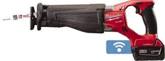 Milwaukee Tool - 18V, 0 to 3,000 SPM, Cordless Reciprocating Saw - Lithium-Ion Batteries Included - Americas Industrial Supply