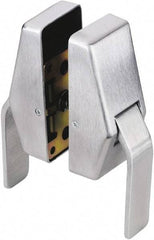 GLYNN-JOHNSON - 9-1/2" Long x 6-1/2" Wide x 3" High, Heavy Duty Latch - Zinc, with Satin Chrome Finish - Americas Industrial Supply