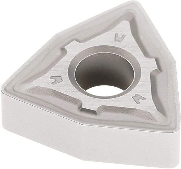 Seco - WNMG433W W-M3 Grade TK1501 Carbide Turning Insert - Ti(C/N)/Al2O3/Cr Finish, 80° Trigon, 1/2" Inscr Circle, 3/16" Thick, 3/64" Corner Radius - Americas Industrial Supply
