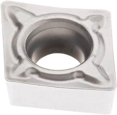 Seco - CCMT21.52 F1 Grade TP3501 Carbide Turning Insert - TiCN/Al2O3 Finish, 80° Diamond, 1/4" Inscr Circle, 3/32" Thick, 1/32" Corner Radius - Americas Industrial Supply