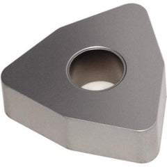 Seco - WNMA433 Flat Top Grade TK1501 Carbide Turning Insert - Ti(C/N)/Al2O3/Cr Finish, 80° Trigon, 1/2" Inscr Circle, 3/16" Thick, 3/64" Corner Radius - Americas Industrial Supply