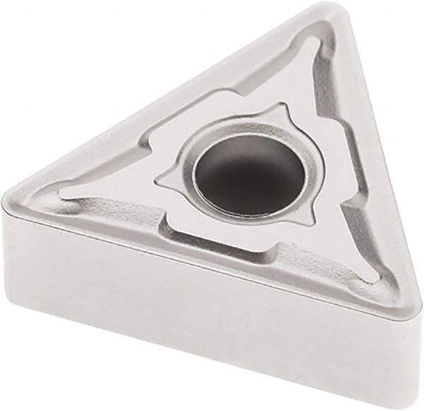 Seco - TNMG433 M3 Grade TP3501 Carbide Turning Insert - TiCN/Al2O3 Finish, 60° Triangle, 1/2" Inscr Circle, 3/16" Thick, 3/64" Corner Radius - Americas Industrial Supply