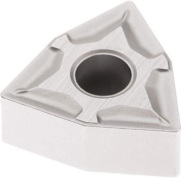 Seco - WNMG331 M3 Grade TP3501 Carbide Turning Insert - Ti(C/N)/Al2O3 Finish, 80° Trigon, 3/8" Inscr Circle, 3/16" Thick, 1/64" Corner Radius - Americas Industrial Supply