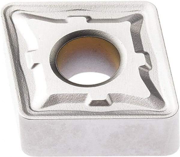 Seco - CNMG543 M5 Grade TK1501 Carbide Turning Insert - Ti(C/N)/Al2O3/Cr Finish, 80° Diamond, 5/8" Inscr Circle, 1/4" Thick, 3/64" Corner Radius - Americas Industrial Supply