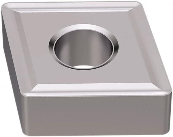 Seco - CNMG432 M4 Grade TK0501 Carbide Turning Insert - Ti(C/N)/Al2O3/Cr Finish, 80° Diamond, 1/2" Inscr Circle, 3/16" Thick, 1/32" Corner Radius - Americas Industrial Supply