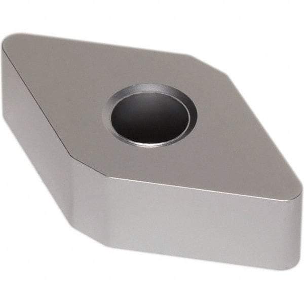 Seco - DNMA442 Flat Top Grade TK0501 Carbide Turning Insert - Ti(C/N)/Al2O3/Cr Finish, 55° Diamond, 1/2" Inscr Circle, 1/4" Thick, 1/32" Corner Radius - Americas Industrial Supply