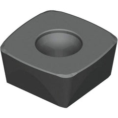 Kennametal - XDPW120515 D Grade KC522M Carbide Milling Insert - AlTiN Finish, 7/32" Thick, 1/2" Inscribed Circle, 1.5mm Corner Radius - Americas Industrial Supply