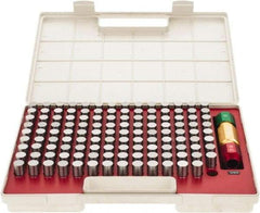 SPI - 125 Piece, 16.5-18.98mm Diameter Plug and Pin Gage Set - Minus 0.005mm Tolerance, Class ZZ - Americas Industrial Supply