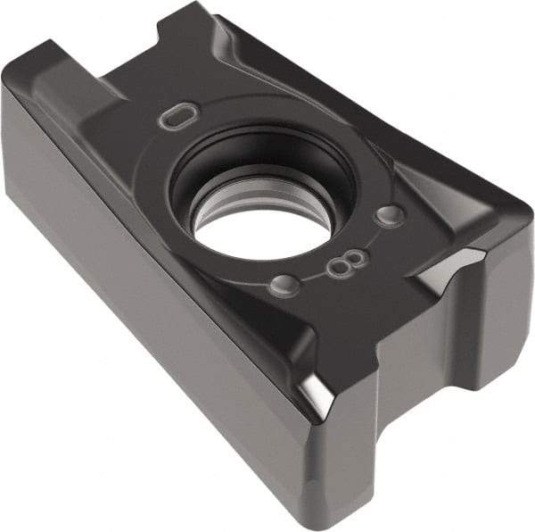 Kennametal - LNP432 GE Grade KCPM20 Carbide Milling Insert - TiN/MT/TiCN/Al2O3 Finish, 3/16" Thick, 0.8mm Corner Radius - Americas Industrial Supply