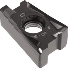 Kennametal - LNP432 GE Grade KCPM20 Carbide Milling Insert - TiN/MT/TiCN/Al2O3 Finish, 3/16" Thick, 0.8mm Corner Radius - Americas Industrial Supply