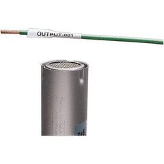 Panduit - 0.34" Wide x 1" Long, White Heat Shrinkable Polyolefin Cartridge For Heat Shrink Labels - For LS8EQ, LS8E, Hand-Held Thermal Transfer Printer - Americas Industrial Supply
