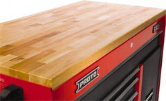 Proto - Tool Box Solid Maple with Laminated Edge Hardwood Worktop - 26-21/32" Wide x 18" Deep x 1-1/2" High, Brown, For Proto Workstations - Americas Industrial Supply