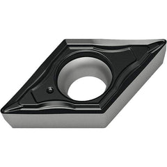 Walter - DCMT21.50.5 FM4 Grade WSM10S Carbide Turning Insert - 55° Diamond, 1/4" Inscr Circle, 3/32" Thick, 0.2mm Corner Radius - Americas Industrial Supply
