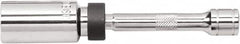 GearWrench - 5/8", 3/8" Drive, Spark Plug Hand Socket - 6 Points, 6" OAL, Alloy Steel, Chrome Finish - Americas Industrial Supply