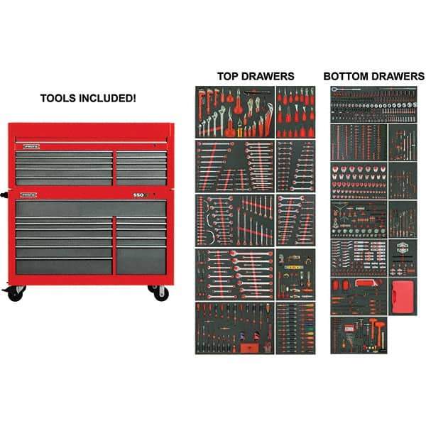 Proto - 1,046 Piece Master Tool Set - Comes in Tool Box - Americas Industrial Supply