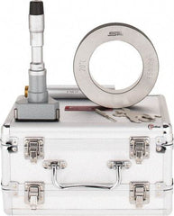 SPI - 3 to 3.5", 4.49" Gage Depth, Mechanical Inside Hole Micrometer - 0.0002" Graduation, 0.0002" Accuracy, Ratchet Stop Thimble - Americas Industrial Supply