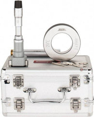SPI - 2.5 to 3", 4.49" Gage Depth, Mechanical Inside Hole Micrometer - 0.0002" Graduation, 0.0002" Accuracy, Ratchet Stop Thimble - Americas Industrial Supply