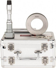SPI - 2 to 2.5", 4.49" Gage Depth, Mechanical Inside Hole Micrometer - 0.0002" Graduation, 0.0002" Accuracy, Ratchet Stop Thimble - Americas Industrial Supply
