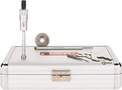 SPI - 0.35 to 0.425", 2.11" Gage Depth, Mechanical Inside Hole Micrometer - 0.0001" Graduation, 0.00016" Accuracy, Ratchet Stop Thimble - Americas Industrial Supply