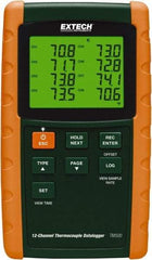 Extech - Temperature Recorders Type: Temperature Recorder Recording Time: 1 - 3600 Seconds - Americas Industrial Supply