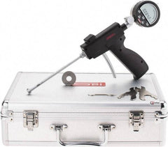 SPI - 0.425 to 1/2", 2" Deep, Pistol Grip Electronic Bore Gage - Up to 0.00016" Accuracy, 0.0001" Resolution, Includes Indicator - Americas Industrial Supply
