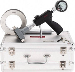 SPI - 3.5 to 4", 4.48" Deep, Pistol Grip Electronic Bore Gage - Up to 0.0002" Accuracy, 0.0001" Resolution, Includes Indicator - Americas Industrial Supply