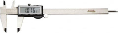 SPI - 0 to 8" Range 0.0005" Resolution, IP54 Electronic Caliper - Stainless Steel with 2" Stainless Steel Jaws, 0.0015" Accuracy - Americas Industrial Supply