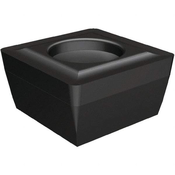 Kennametal - SPPX9 LP Grade KCU25 Carbide Indexable Drill Insert - AlTiN Finish, Square, 0.369" Inscribed Circle - Americas Industrial Supply