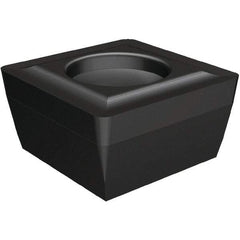 Kennametal - SPPX9 LP Grade KCU25 Carbide Indexable Drill Insert - AlTiN Finish, Square, 0.369" Inscribed Circle - Americas Industrial Supply