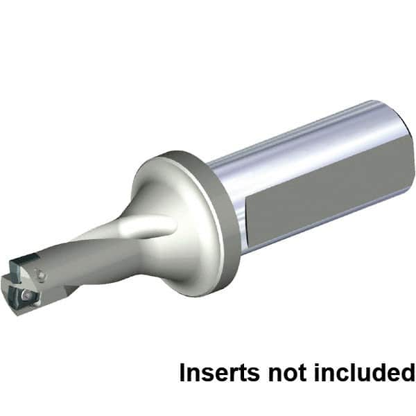 Kennametal - 25mm Max Drill Depth, 2xD, 12.5mm Diam, Indexable Insert Drill - 2 Inserts, 20mm Shank Diam, Straight Shank - Americas Industrial Supply