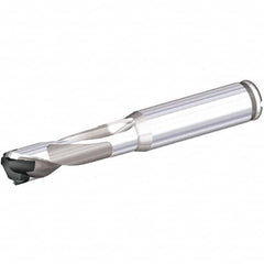 Kennametal - Series KTIP, Head Connection I, 1.5xD, 10mm Shank Diam, Drill Body - 70mm Drill Body Length to Flange, KTIP Toolholder, 9.5mm Nose Diam, 70mm OAL, 70mm Drill Body Length, 26mm Flute Length, Straight Shank, Through Coolant - Americas Industrial Supply