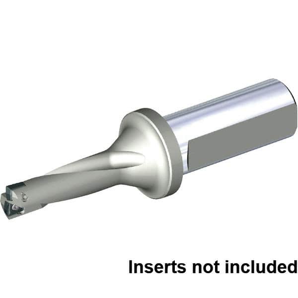 Kennametal - 51mm Max Drill Depth, 3xD, 17mm Diam, Indexable Insert Drill - 2 Inserts, 20mm Shank Diam, Straight Shank - Americas Industrial Supply
